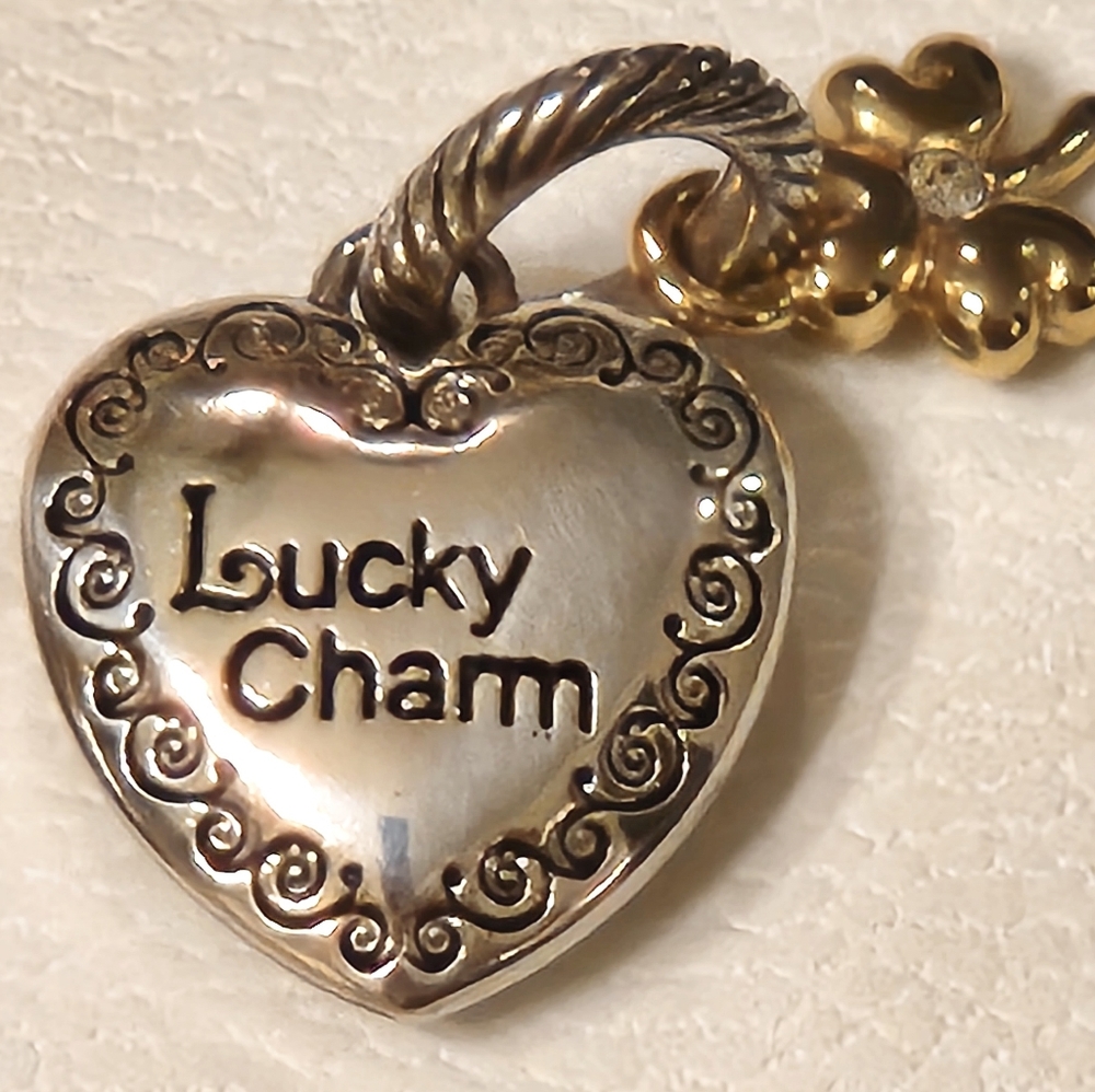 Brighton ❤️ Lucky Charm. Silver & Gold - Picture 2 of 2